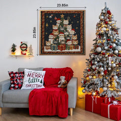 Puzzle de Noël en forme d'arbre pour chat, 1000 pièces