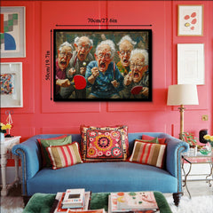 Energetic Ping Pong Jigsaw Puzzle 1000 Pieces