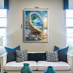 Casse-tête miroir coquillage 1000 pièces