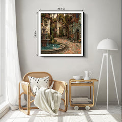 Serene Fountain Jigsaw Puzzle 1000 Pieces