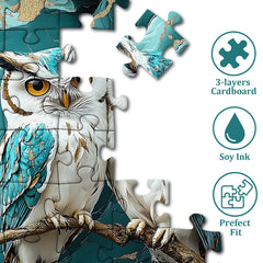 Marble Owls Jigsaw Puzzle 1000 Pieces