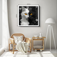 Yin Yang Cat Jigsaw Puzzle 1000 Pieces