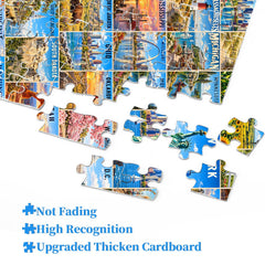 50 States & Washington, D.C Jigsaw Puzzle 1000 Piece