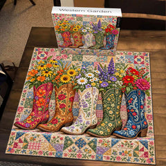 Puzzle de jardin à l’occidentale, 1 000 pièces