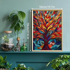 Patchwork Tree Jigsaw Puzzle 1000 Piece