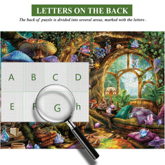 Puzzles en bois Champignon Grove 1000 pièces