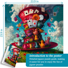 Magic Card Hat Jigsaw Puzzle 1000 Pieces