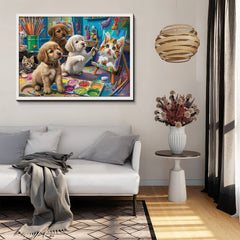 Cute Pet Art StudioJigsaw Puzzle 1000 Pieces