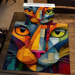 Puzzle jigsaw "Geometric Kitty" 1000 pièces