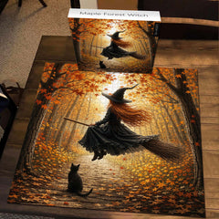 Maple Forest Witch Jigsaw Puzzle 1000 Piece