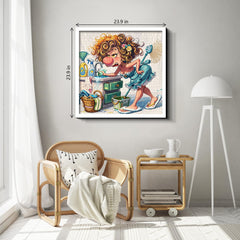 Housework Disaster Scene Jigsaw Puzzle 1000 Pieces