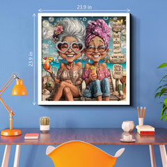 Granniesâ Beach Holiday Jigsaw Puzzle 1000 Piece