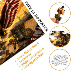 Wings of Patriotism Jigsaw Puzzle 1000 Piece