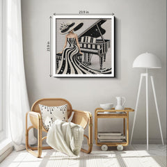 Elegant Piano Muse Jigsaw Puzzle 1000 Piece