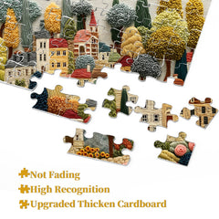 Embroidery Village Jigsaw Puzzle 1000 Pieces