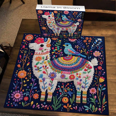 Llama in Bloom Jigsaw Puzzle 1000 Pieces