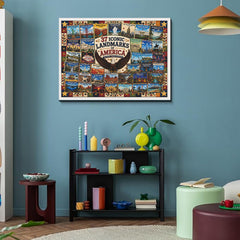 Iconic Sights Jigsaw Puzzle 1000 Piece