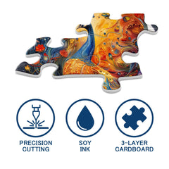 Flowing Gold Jigsaw Puzzle 1000 Pieces