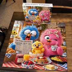 Kitchen Cheer Jigsaw Puzzle 1000 Piece