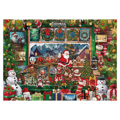 Calendrier de l'Avent en Puzzle de Noël 1000 Pièces