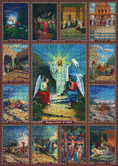 Puzzle en bois de 1000 pièces - Croix de Jésus pour Pâques
