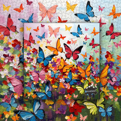 Schmetterlingsgarten-Puzzle, 1000 Teile