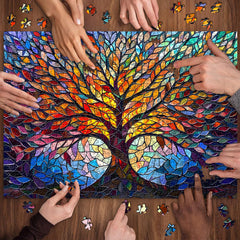 Mosaik-Puzzle „Baum des Lebens“ 1000 Teile