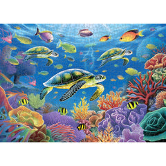 Puzzle en bois de tortue de mer 1000 pièces
