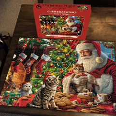 Puzzle de nuit de Noël 1000 pièces