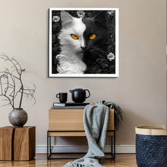 Yin Yang Cat Jigsaw Puzzle 1000 Pieces