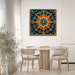 Quilling Mandala Bloom Jigsaw Puzzle 1000 Piece