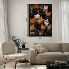 The Cat Army Jigsaw Puzzle 1000 Piece