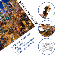 Porcelain Fantasy City Jigsaw Puzzle 1000 Piece