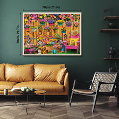 Gartenblüte Puzzle 1000 Teile