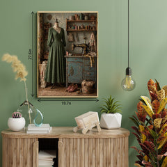 Vintage Sewing Nook Jigsaw Puzzle 1000 Piece