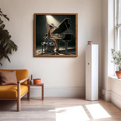 Spotlight Pianist Jigsaw Puzzle 1000 Piece