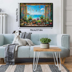 Succulent Sea Breeze Jigsaw Puzzle 1000 Piece