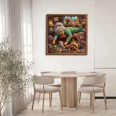 Tired Grandma Jigsaw Puzzle 1000 Pieces