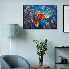 Night Owl & Parrot Storytime Jigsaw Puzzle 1000 Pieces