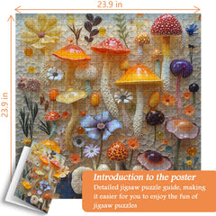 Colorful Fungi Jigsaw Puzzle 1000 Pieces