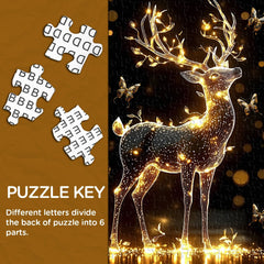 Deer of Light Jigsaw Puzzle 1000 Pieces