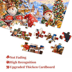 Christmas Gnome Band Jigsaw Puzzle 1000 Piece