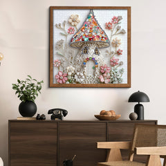 Pilzhaus-Puzzle 1000 Teile