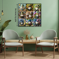 Joyful Gnome Jigsaw Puzzle 1000 Pieces