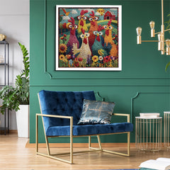 Funny Chicken Jigsaw Puzzle 1000 Piece