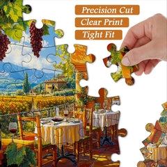 Mountain View Winery Jigsaw Puzzle 1000 Pieces