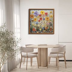 Wildflower Glass Art Jigsaw Puzzle 1000 Pieces