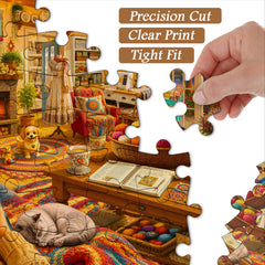The Weaving Cottage Jigsaw Puzzle 1000 Piece