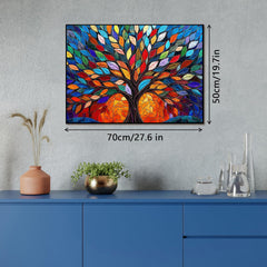 Blossoming Fabric Tree Jigsaw Puzzle 1000 Piece