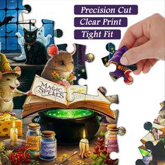 Witch Mice Spell Jigsaw Puzzle 1000 Pieces